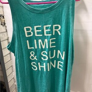 ✨FREE ADD ON✨Torrid Size 2 Teal Classic Fit Tank Top